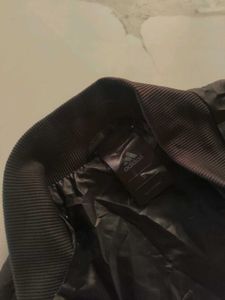 ADIDAS ZIPPER UPPER JACKET BLACK