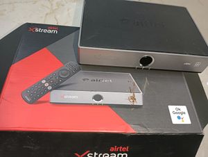 Airtel Xstreme 4k Box With Google Assisting Remote