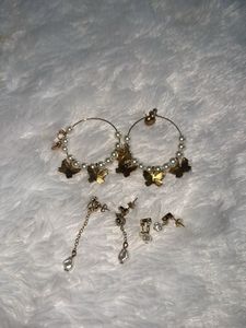 ✨ Elegant Earring Trio – Limited Time Offer! ✨