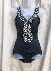 41119. Chic Black Swimsuit