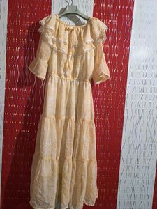 Off-Shoulder Maxi Dress