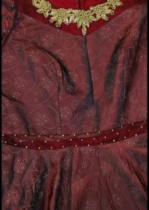 Designer Gown With Dupatta