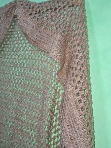Crochet Fringe Shawl