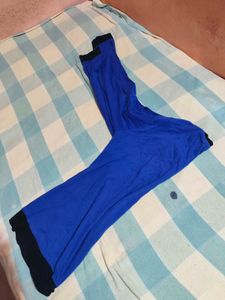 Blue Long Sleeve Top