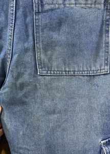 Cargo Pocket Denim Jeans