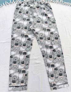 Cat Print Pajama Pants Cute