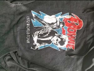 📢 FOR SALE: David Bowie 1972 World Tour Hoodie