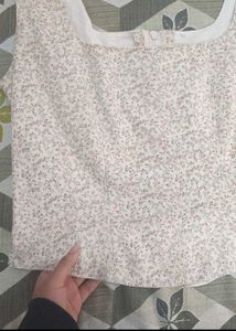 Floral Printed Corset