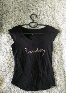 Black Tomboy Tee