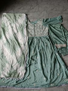 Embroidery Work 3 Piece Party Wear