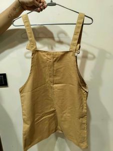 Cute Khaki Overalls