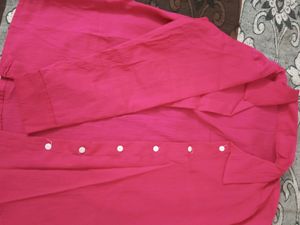 Poly Georgette Shirt For Woman