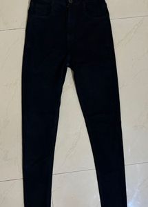 26 Size Black High-Waisted Skinny Jeans