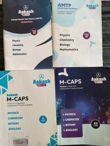 Aakash M-caps And Model Test Paper For NEET