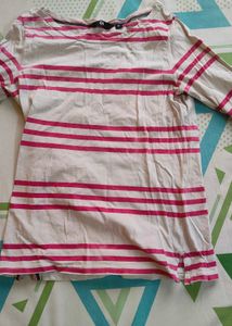 Striped Long Sleeve Top
