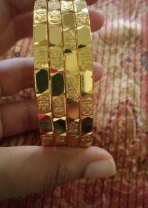 1gram Gold Plated Bangles