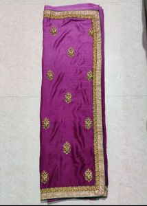 Sale✨Double Shaded Saree With Blouse