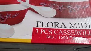 MAYO Flora Mid 3-Piece Casserole Set