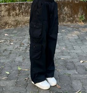 Black Cargo Pants