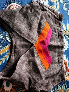 Linen Jamdani saree  Hand weaving