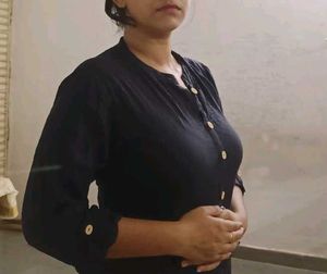 Casual Black Kurti💣