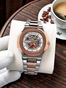 Elegant Patek Philippe Skeleton Watch