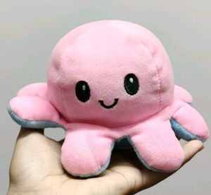 Reversible Octopus Plush Toy