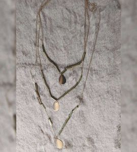 3-layered Golden Neckpiece