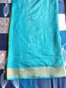 🩵Elegant Blue Saree✨
