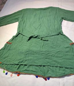 Green Ethnic Dress