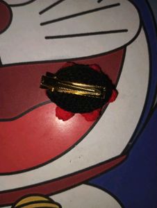Red Angry Mark Hair Clip