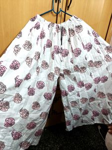 Never Worn Plazzo Cum Long Skirt