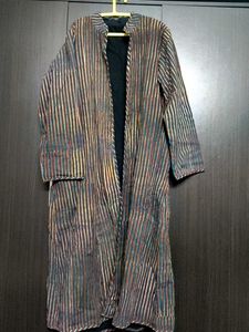 Front Open Long Shrug/Coat