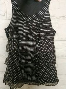 Polka Dot Tier Top