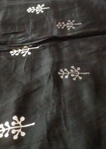 Modal Satin Fabric Block Print