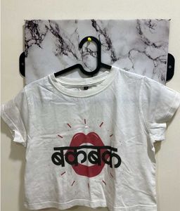 Cute White Crop Top