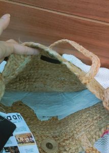 Beautiful Jute sling bag with tassels