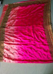 Full Designer Women Georgette Saree