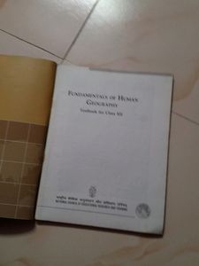 NCERT Class 12th Geography Book Fundamentals Of Hu