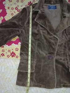 Brown Velvet Jacket