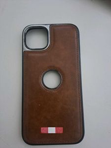 Brown Leather iPhone Case