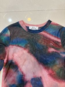Stylish Printed Top (same Pattern Backside Also)