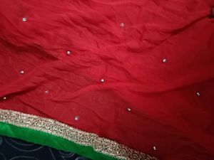 Beautiful Red PATIALA Suit