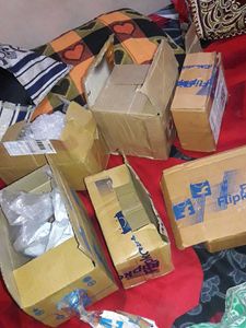 Empty Delivery Boxes