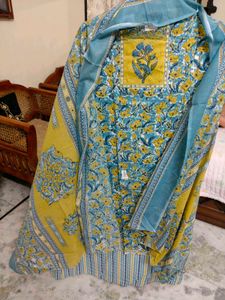 Pure Cotton Designer Suit