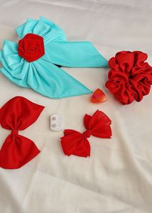Handmade 😍 Hair Bow combo 🎀 6pcs