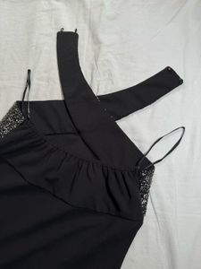 Halter Neck Embellished Top