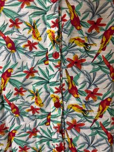 max Tropical Print flower Sleeveless Top