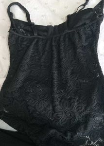 Black Lace Bodysuit