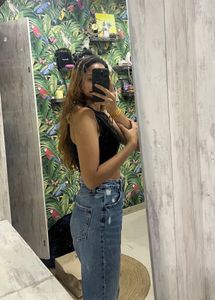Ripped Wide Leg Jeans